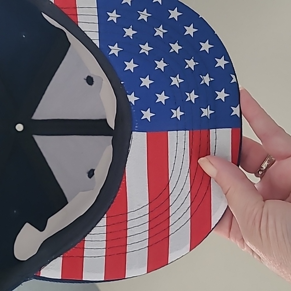 Detroit Tigers Patriotic Snapback Ball Cap - Picture 8 of 8
